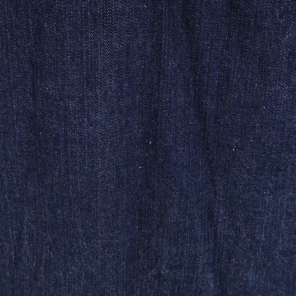 HUMAN MADE(ヒューマンメイド) 23SS DENIM WESTERN SHIRT デニムウエスタンシャツ ロゴプリント インディゴ