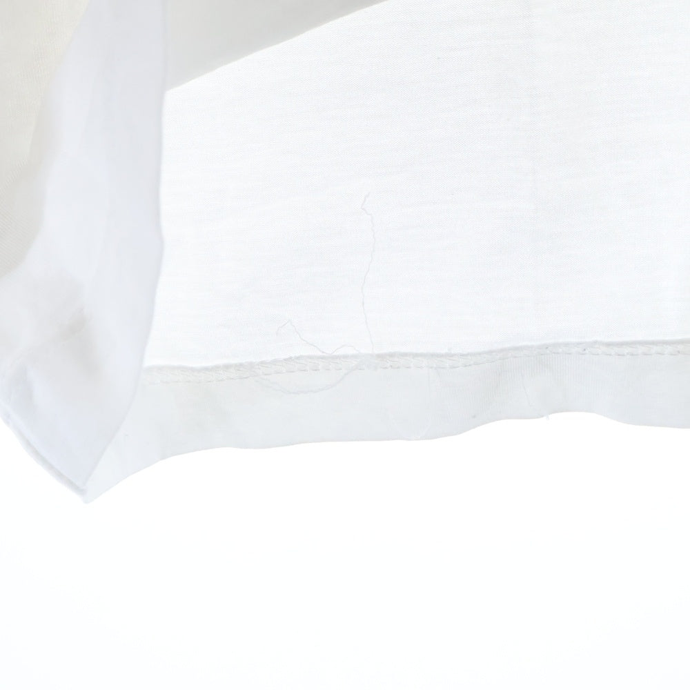 Maison Margiela 10(メゾン マルジェラ) 21SS 反転ロゴ刺繍半袖Tシャツ S30G0701 S22816 ホワイト