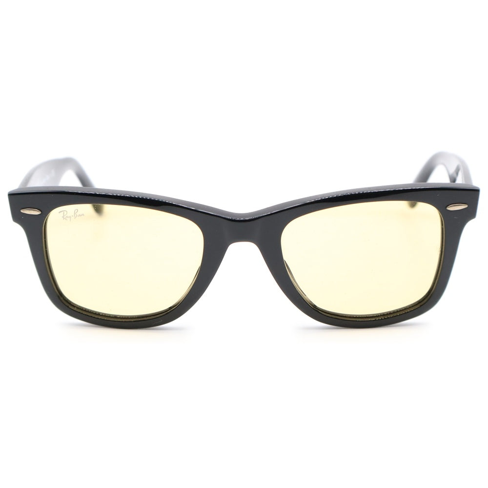 Ray Ban(レイバン) WAYFARER ウェイファーラー サングラス アイウェア ブラック/イエロー RB2140-F