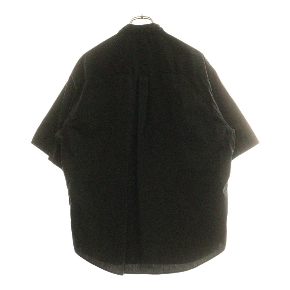 UNDERCOVER(アンダーカバー) 25SS ロゴプリントコットンブロード半袖シャツ ブラック UC1E9401-1