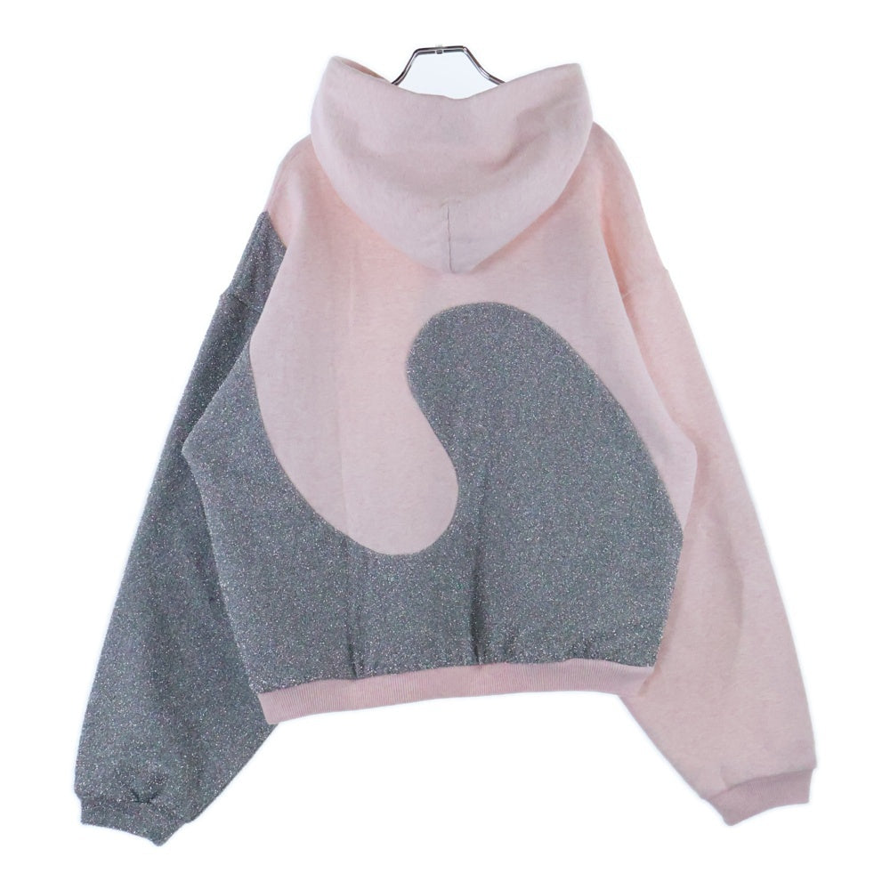 DIOR(ディオール) ×ERL 23SS Hooded Sweatshirt フーデッドスウェットシャツ シルバー/ピンク 313J646A0815