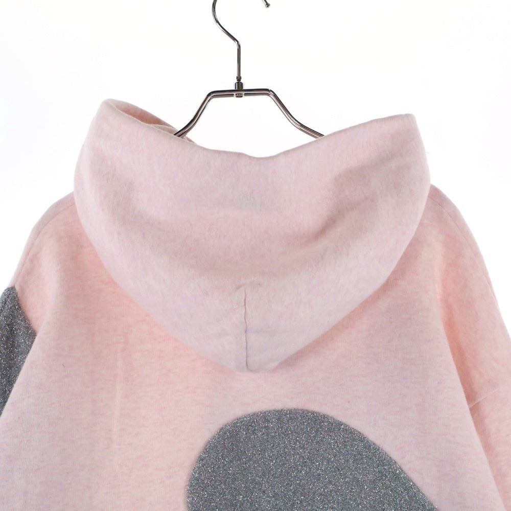 DIOR(ディオール) ×ERL 23SS Hooded Sweatshirt フーデッドスウェットシャツ シルバー/ピンク 313J646A0815