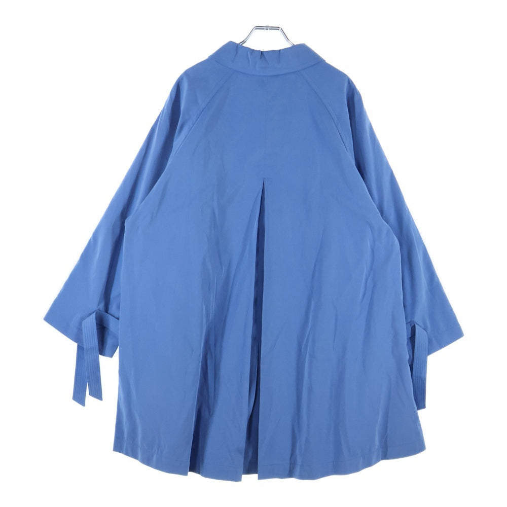 HERMES(エルメス) フレアステンカラーコート ブルー 800805HA