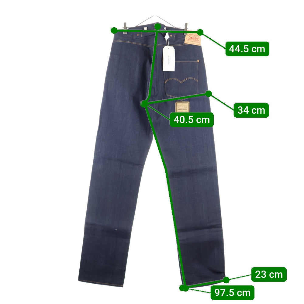 Levi's(リーバイス) 90S VINTAGE 501 デッドストック ヴィンテージ デニム 1873年復刻 ボタン裏555 バレンシア工場 インディゴ 125-0024