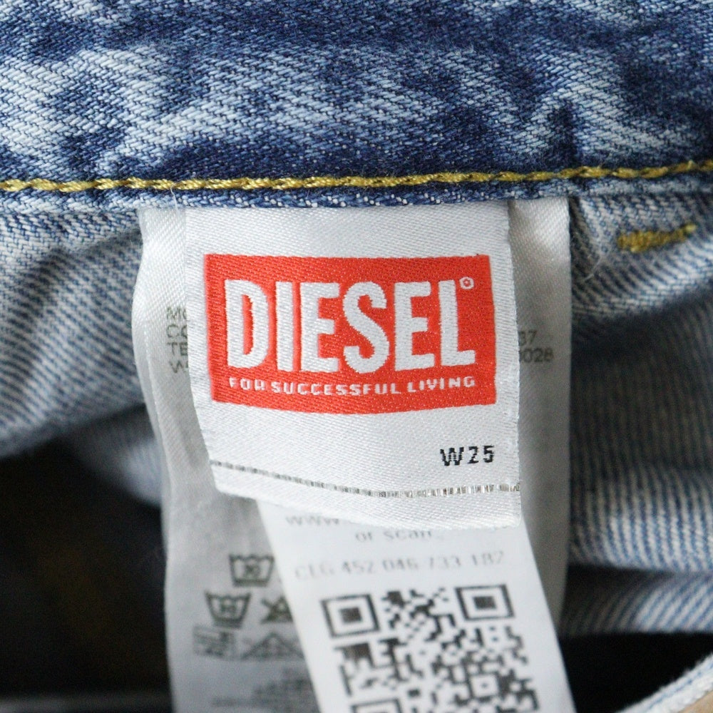 DIESEL(ディーゼル) P-MIRTA-OUT デニムカーゴパンツ インディゴ R68AI