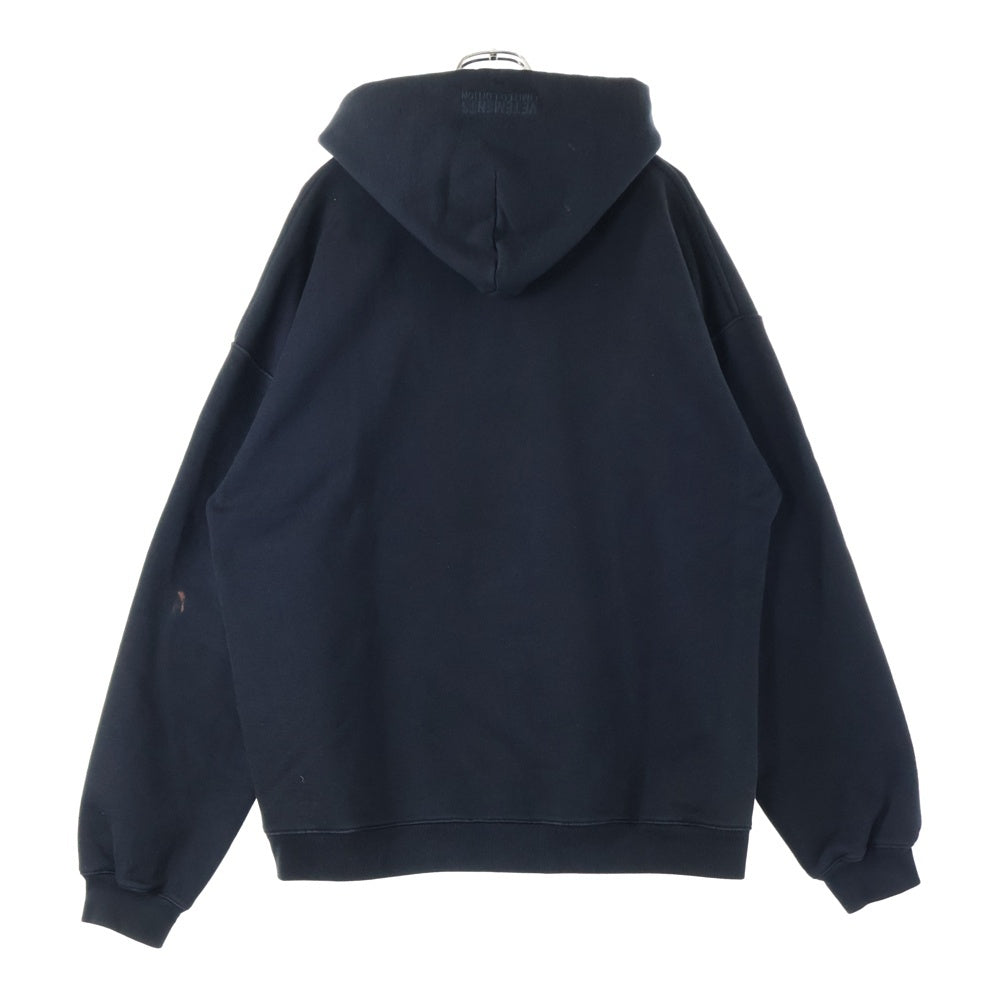 VETEMENTS(ヴェトモン) 21SS SWEET LOGO HOODY UE51TR770B スウィートロゴ プルオーバーパーカー ブラック