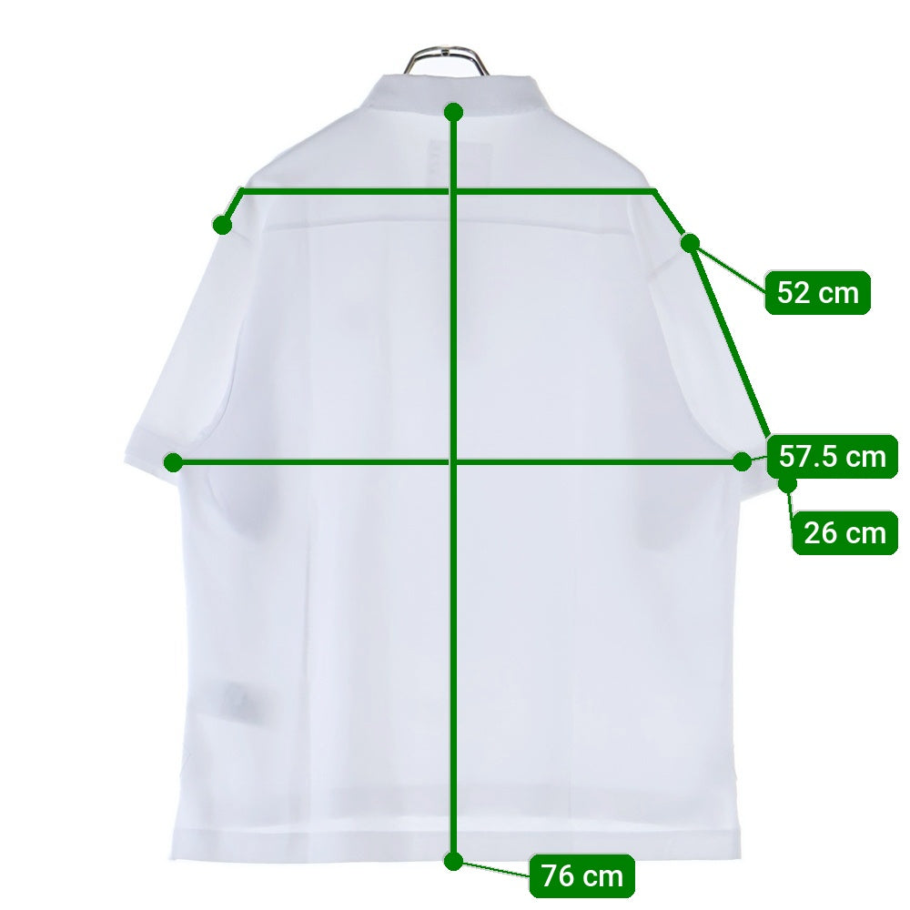 Sacai(サカイ) 22SS S pique polo Shirt 22-02738M ロゴ刺繍 カット