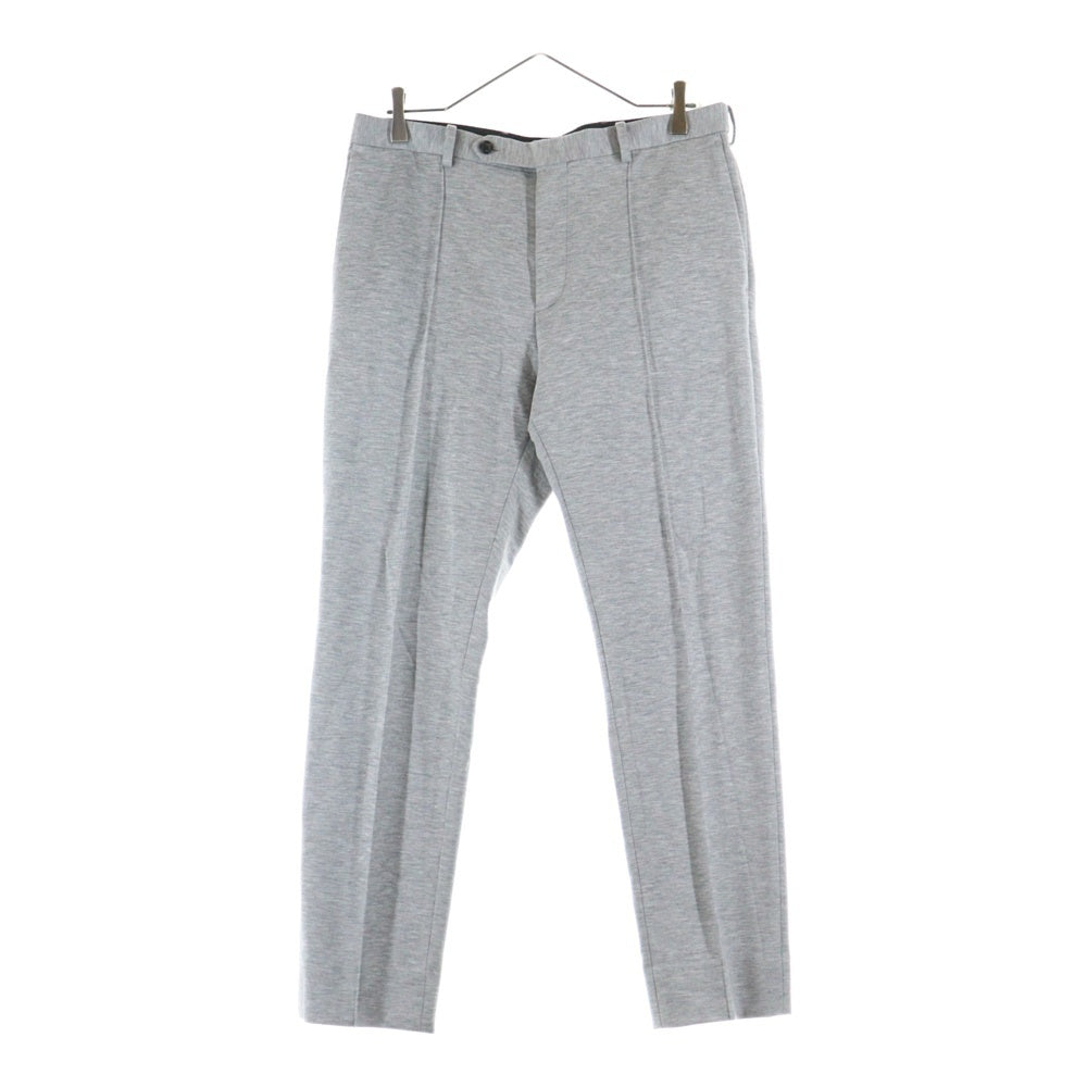 ESTNATION(エストネーション) ベルトデザイン センタープレス スウェットパンツ グレー