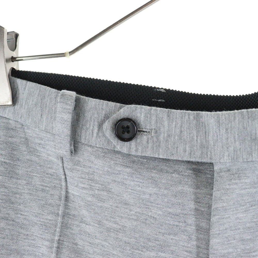 ESTNATION(エストネーション) ベルトデザイン センタープレス スウェットパンツ グレー