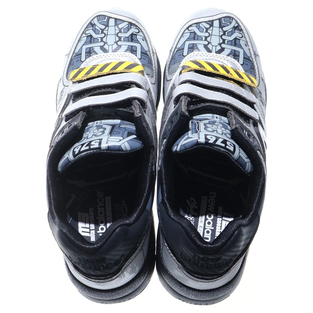 New Balance(ニューバランス) ×SNEAKER WOLF ベルクロ ローカットスニーカー シルバー US8.5/26.5cm