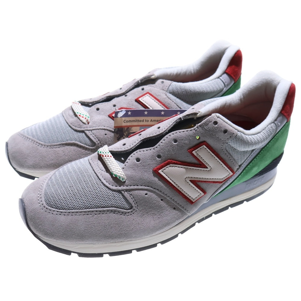 New Balance(ニューバランス) M996PG ローカットスニーカー グレー US8.5/26.5cm