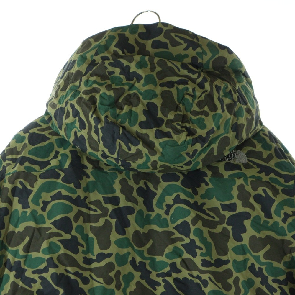 THE NORTH FACE(ザノースフェイス) HYVENT DOWN JACKET NS15010 カモ柄 ジップアップ ダウンジャケット マルチ