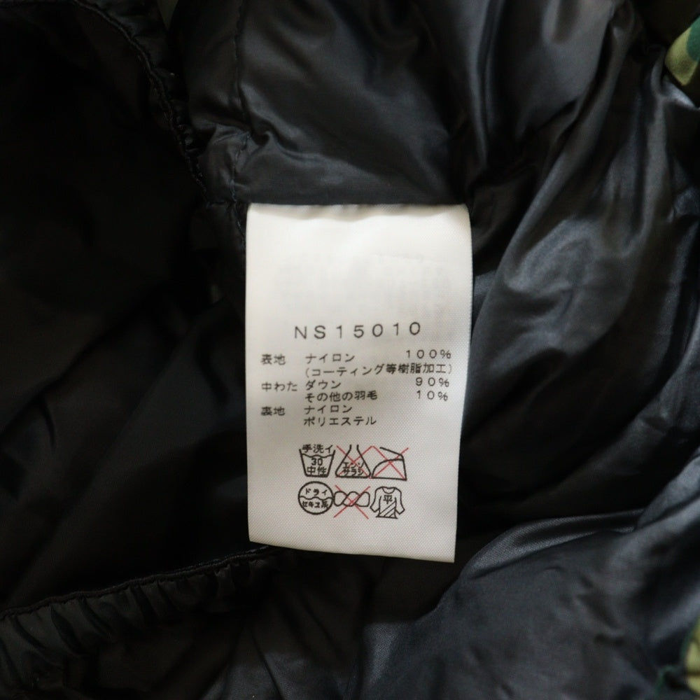 THE NORTH FACE(ザノースフェイス) HYVENT DOWN JACKET NS15010 カモ柄 ジップアップ ダウンジャケット マルチ