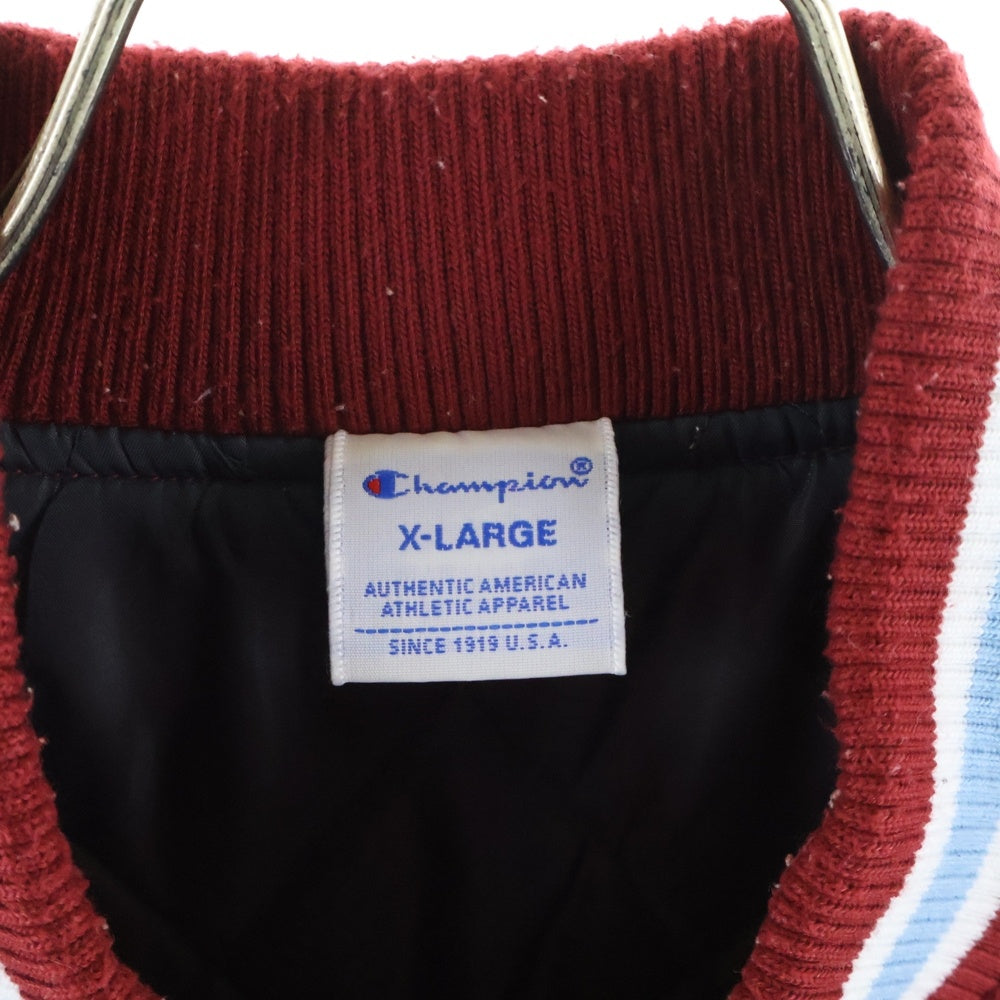 CHAMPION(チャンピオン) Baseball JKT C3-G612 ベースボールジャケット レッド