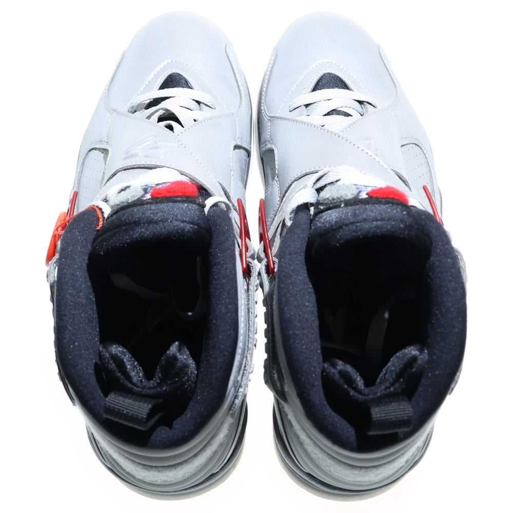 NIKE(ナイキ) AIR JORDAN 8 RETRO SP Reflect Silver CI4073-001 エアジョーダン8 リフレクトシルバー ハイカットスニーカー シルバー US10/28.0cm