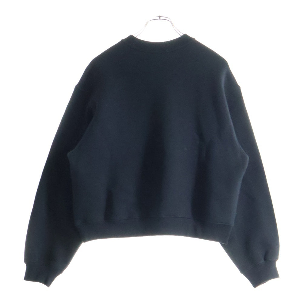 ALEXANDER WANG(アレキサンダーワン) ロゴプリント クルーネック スウェットシャツ トレーナー ブラック 4CC3221360
