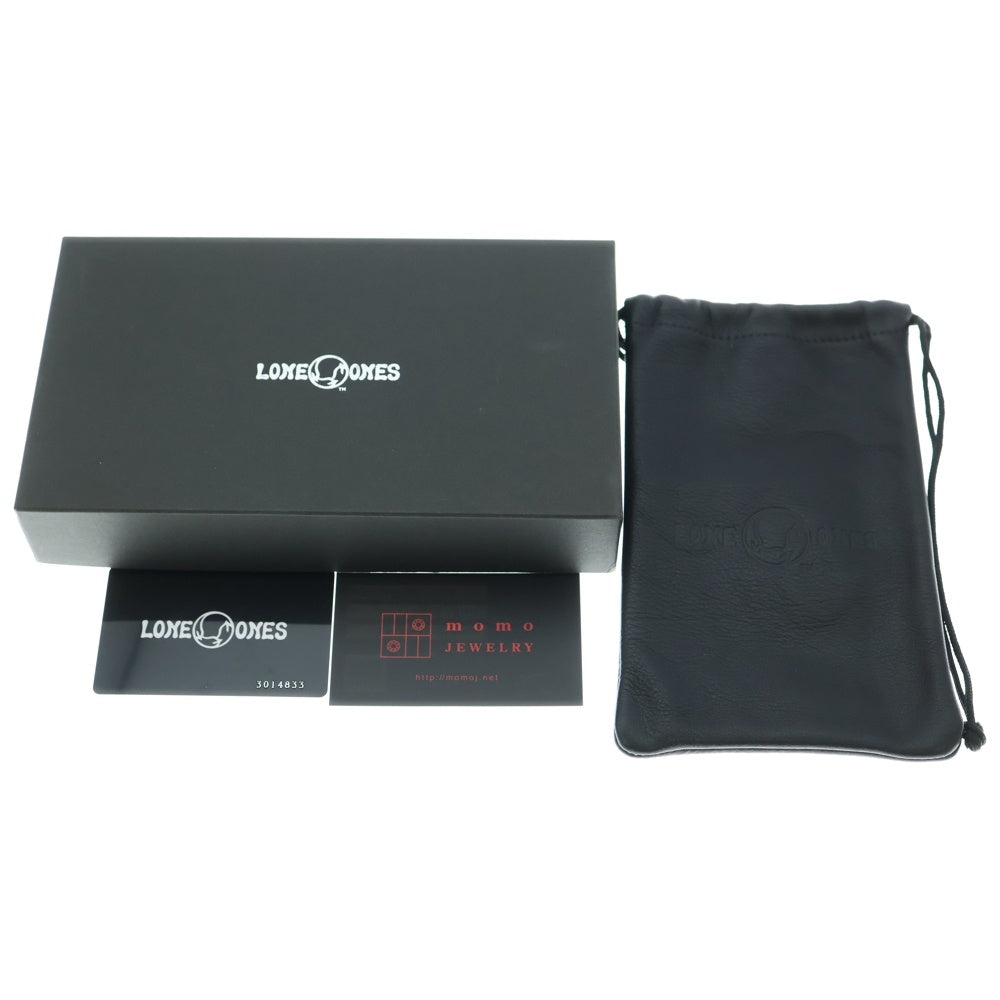 LONE ONES(ロンワンズ) SILK HERON WALLETCHAIN シルクヘロンウォレットチェーン シルバー