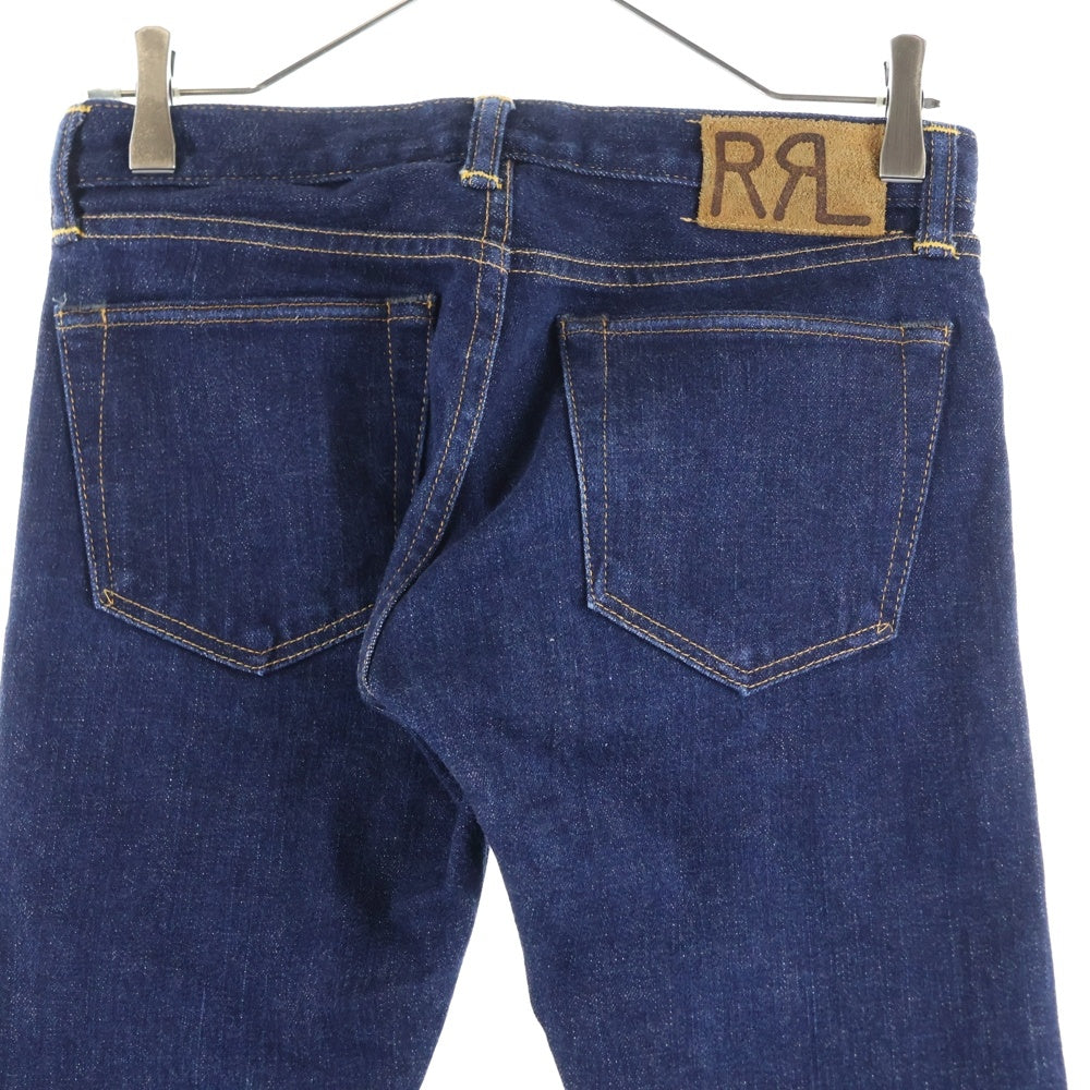 RRL(ダブルアールエル) ジップフライデニムパンツ スキニーパンツ 2FRJ308C ブルー レディース