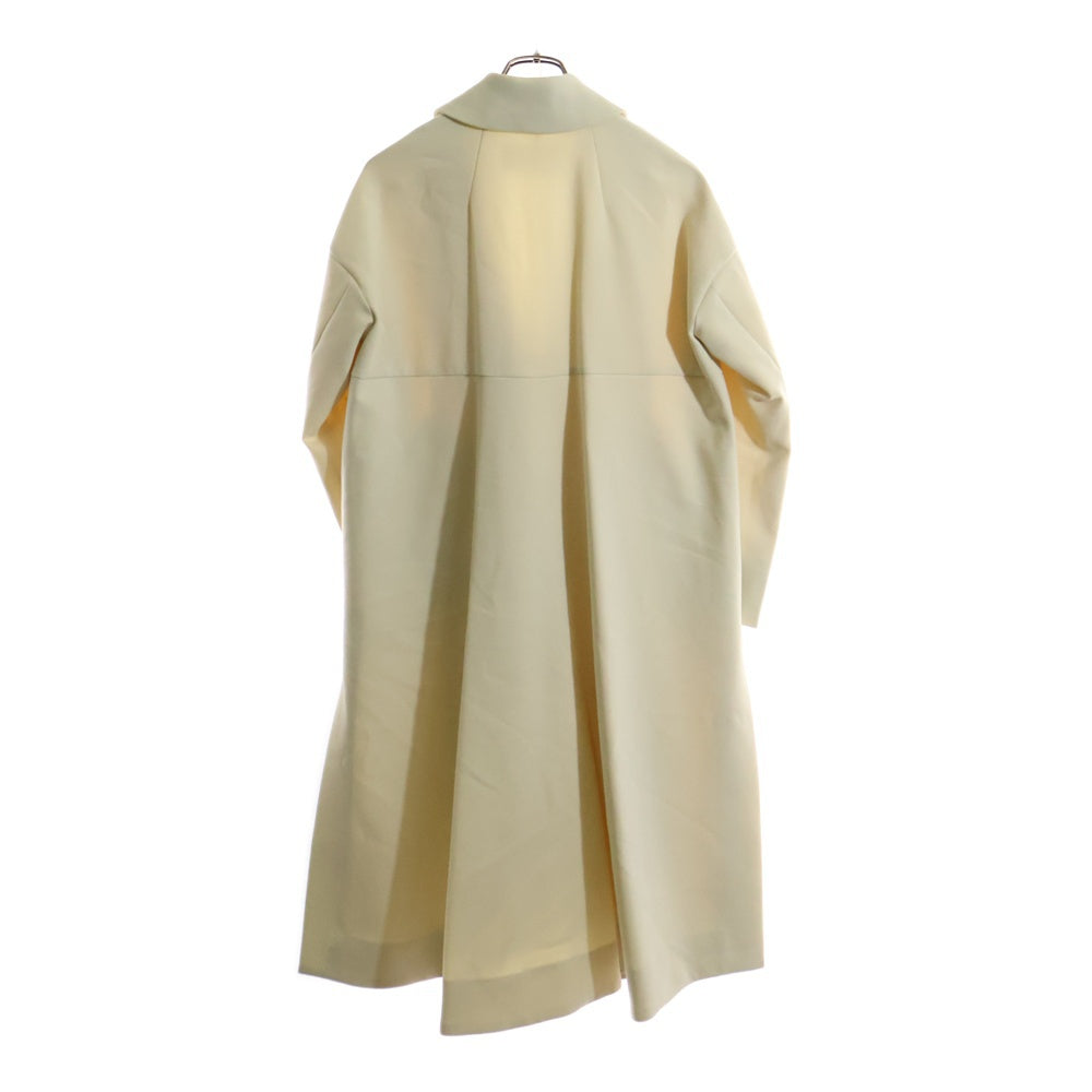 ENFOLD(エンフォルド) ダブルクロススリットオーバーコート ホワイト レディース 300CS230-0460