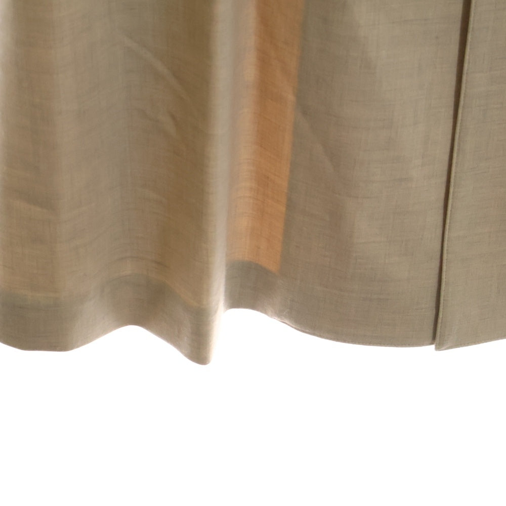 HYKE(ハイク) ウール混 チェスターコート ベージュ