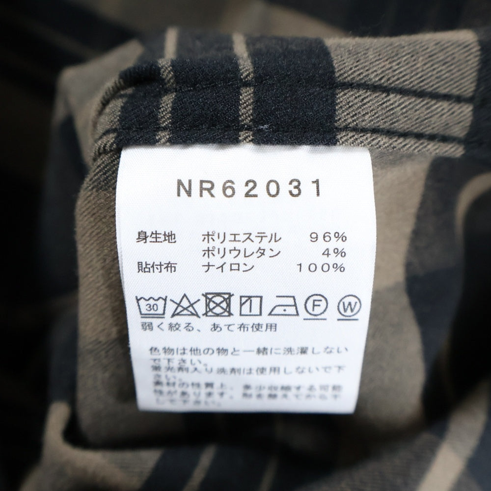 THE NORTH FACE(ザノースフェイス) チェック 長袖シャツ ブラウン NR62031