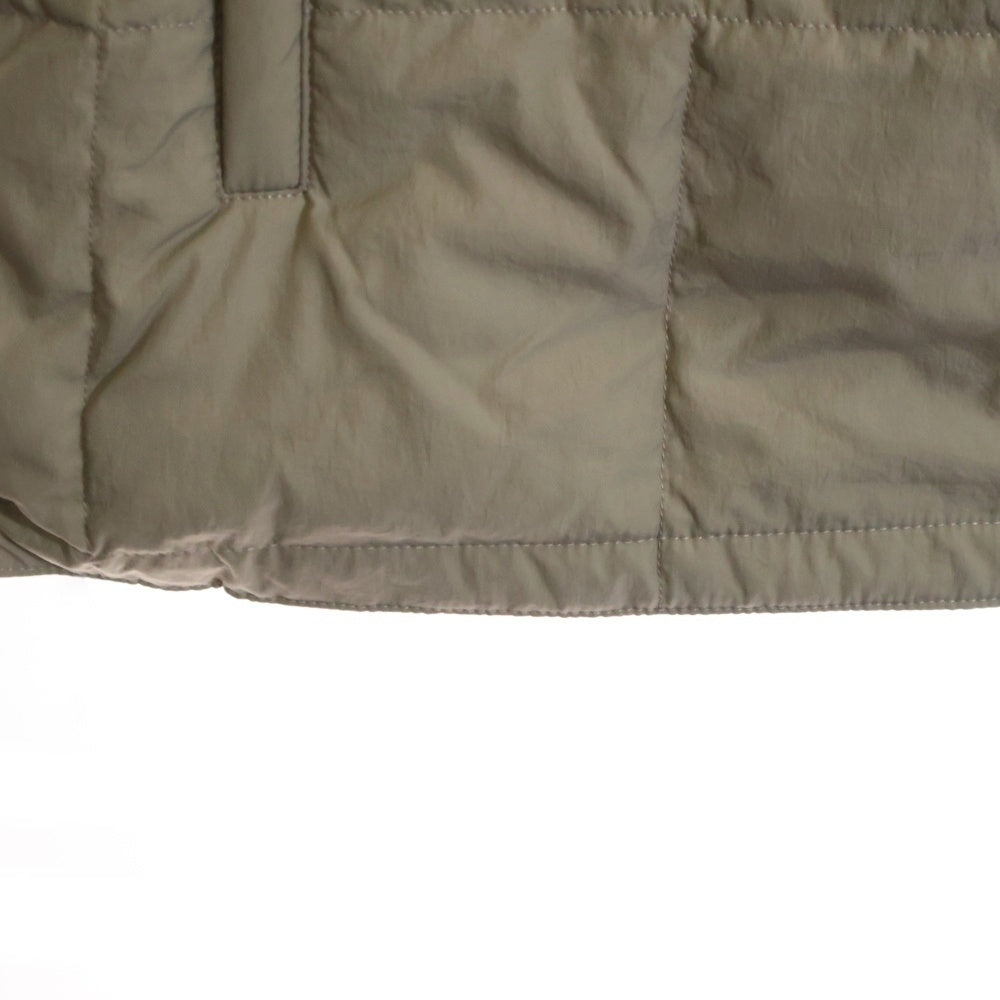 TAION(タイオン) ジップアップ キルティングジャケット グレー QC-078287