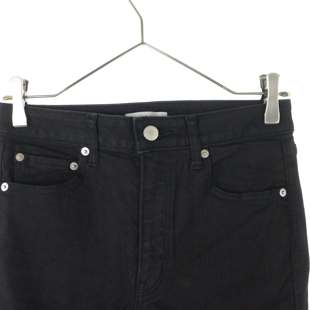 MACPHEE(マカフィ) ジップフライ スキニーパンツ ブラック レディース 12-04-74-04002