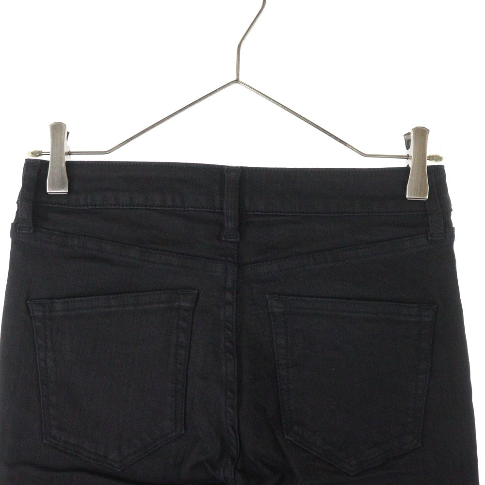 MACPHEE(マカフィ) ジップフライ スキニーパンツ ブラック レディース 12-04-74-04002