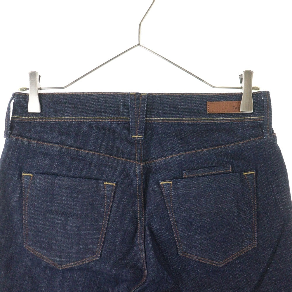 YANUK(ヤヌーク) ジップフライ デニムパンツ インディゴ レディース 57191060