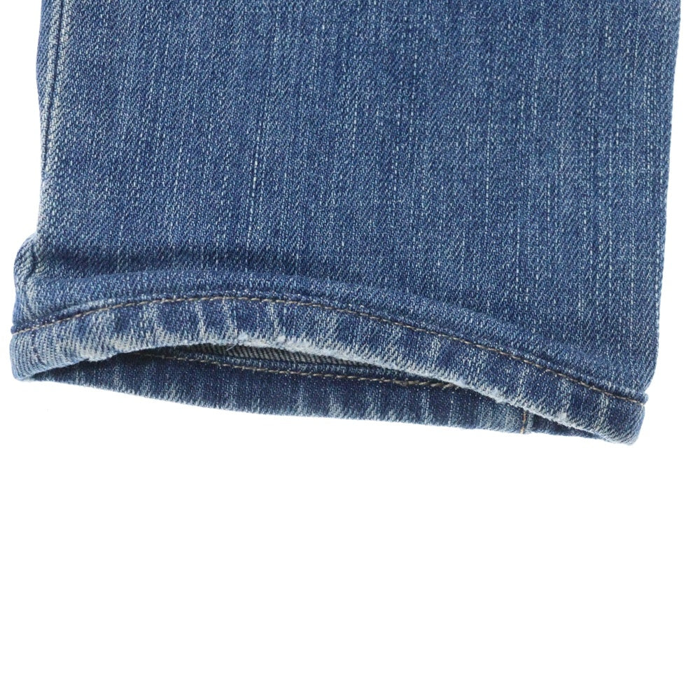 ADRIANO GOLDSCHMIED(アドリアーノゴールドシュミット) ジップフライ ダメージ加工 デニム スキニーパンツ インディゴ レディース AG-21351