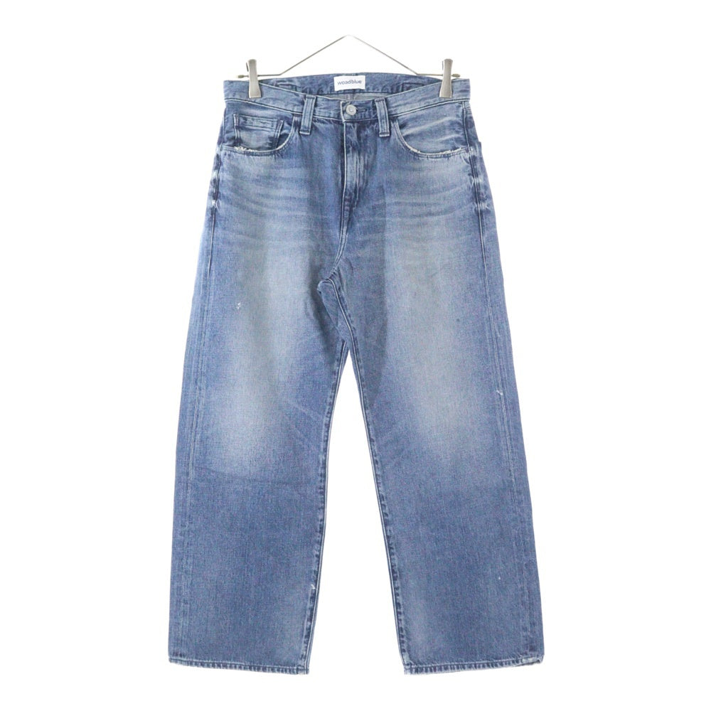 NO BRAND(ノーブランド) woadblue ジップフライ デニムパンツ インディゴ レディース WB16410