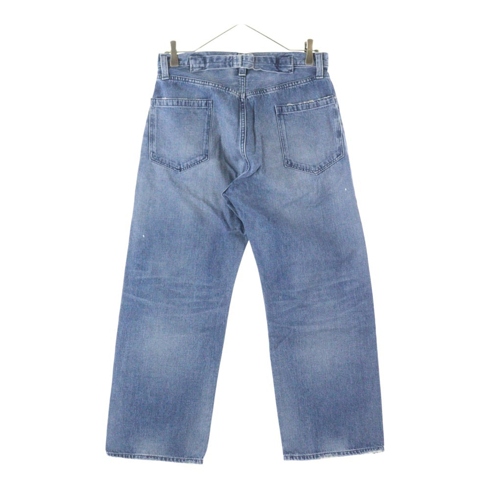 NO BRAND(ノーブランド) woadblue ジップフライ デニムパンツ インディゴ レディース WB16410