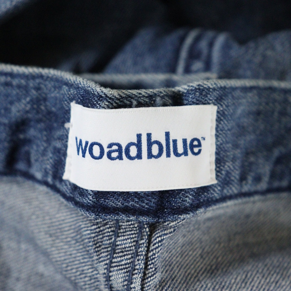 NO BRAND(ノーブランド) woadblue ジップフライ デニムパンツ インディゴ レディース WB16410