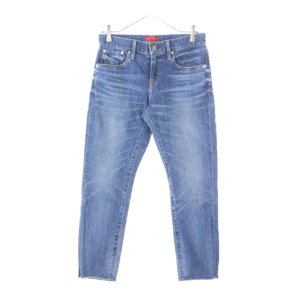 RED CARD(レッドカード) ジップフライ デニムパンツ インディゴ レディース 26404