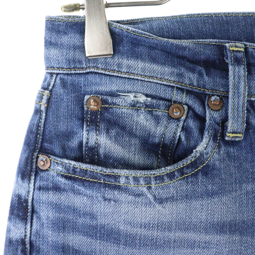 RED CARD(レッドカード) ジップフライ デニムパンツ インディゴ レディース 64527