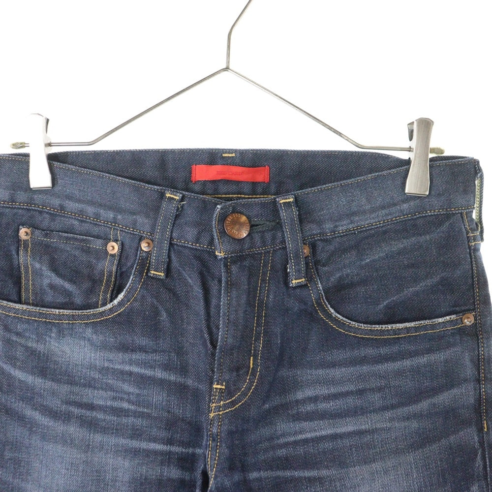 RED CARD(レッドカード) ジップフライ デニムパンツ インディゴ レディース 64503