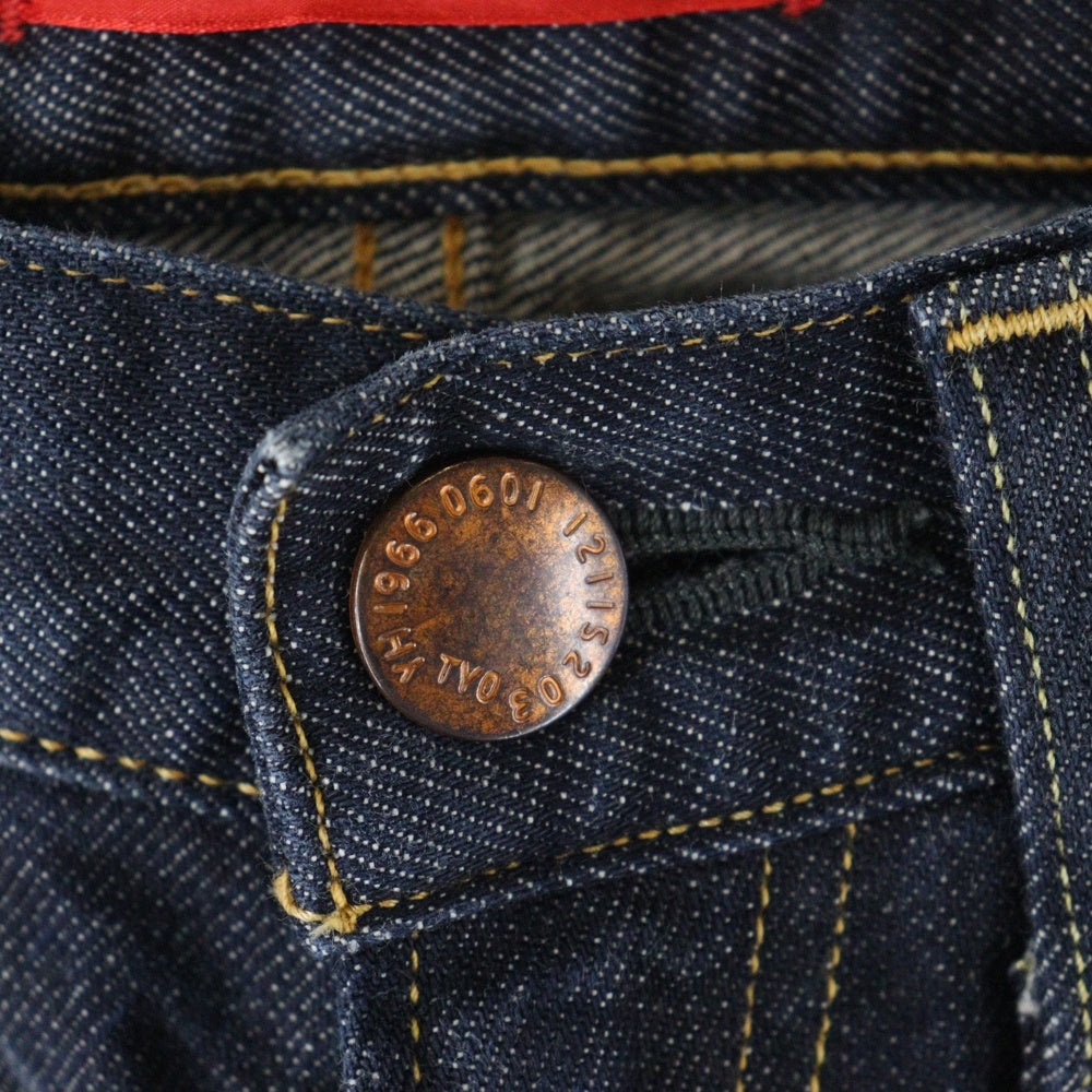 RED CARD(レッドカード) ジップフライ デニムパンツ インディゴ レディース 64503