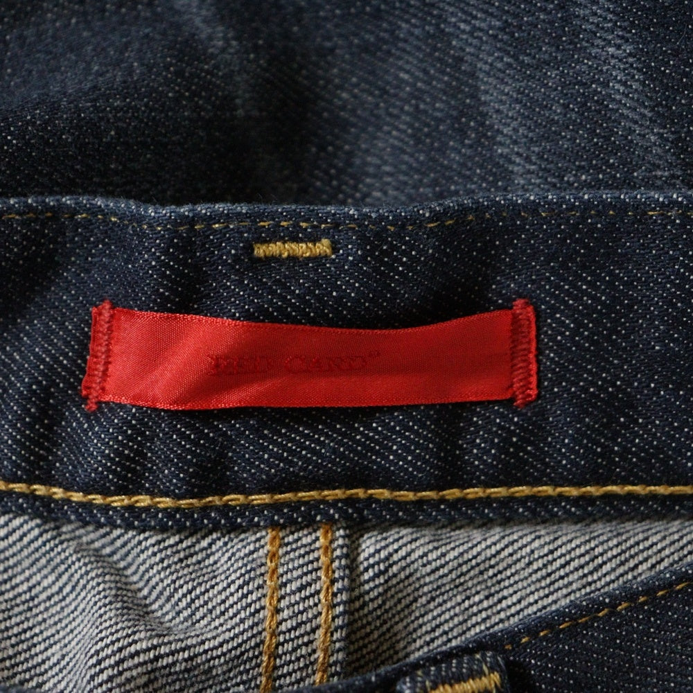 RED CARD(レッドカード) ジップフライ デニムパンツ インディゴ レディース 64503