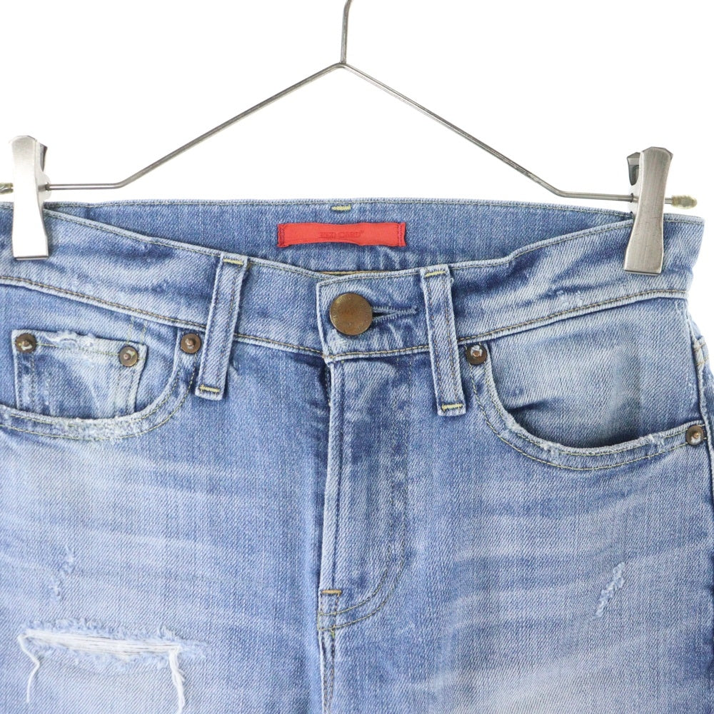 RED CARD(レッドカード) ジップフライ デニムパンツ インディゴ レディース 64527