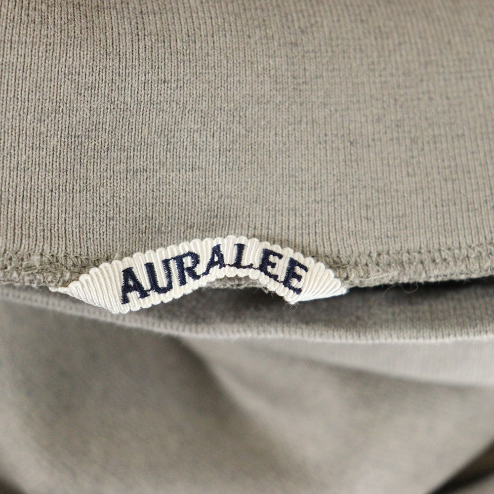 AURALEE(オーラリー) SUPER SOFT HEAVY SWEAT MOCK NECK P/O A21AP05GU モックネック スウェット トレーナー ベージュ レディース