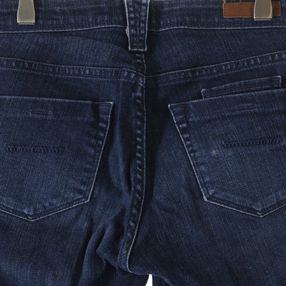 YANUK(ヤヌーク) ジップフライ デニム スキニーパンツ インディゴ レディース 57133047