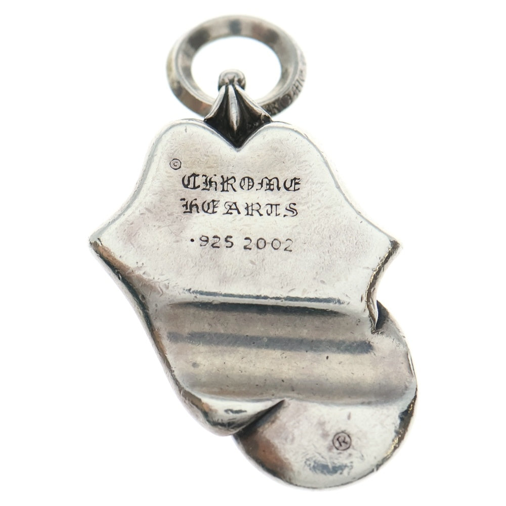 CHROME HEARTS(クロムハーツ) LIPSTONGUE PENDANT リップアンドタン ペンダントトップ シルバー BCA284