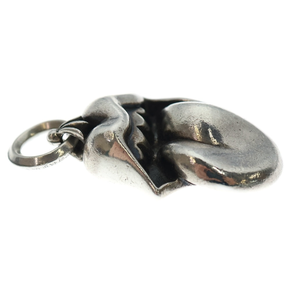 CHROME HEARTS(クロムハーツ) LIPSTONGUE PENDANT リップアンドタン ペンダントトップ シルバー BCA284