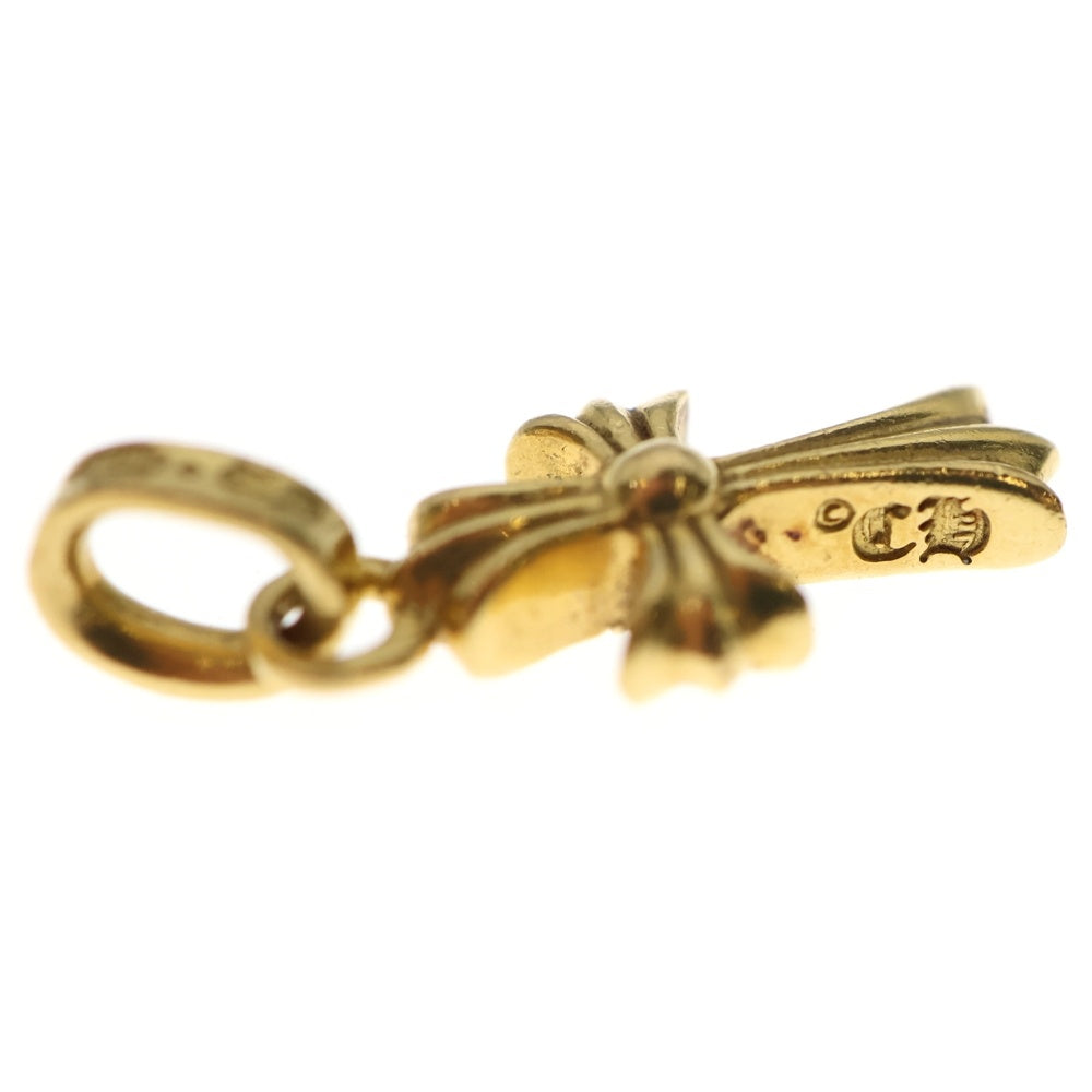 CHROME HEARTS(クロムハーツ) 22K CRS BBYFAT P/DIA ベイビーファットクロス PAVEダイヤ ペンダントトップ ゴールド BCA035
