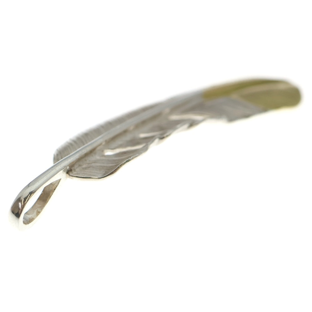 goro's(ゴローズ) 【現行】先金特大フェザー 右向き ペンダントトップ