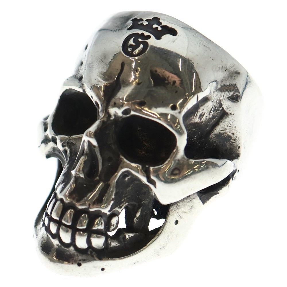 Gaboratory/Gabor(ガボラトリー/ガボール) SKULL WITH JAW LARGE RING スカルウィズジョーラージリング シルバー 2636