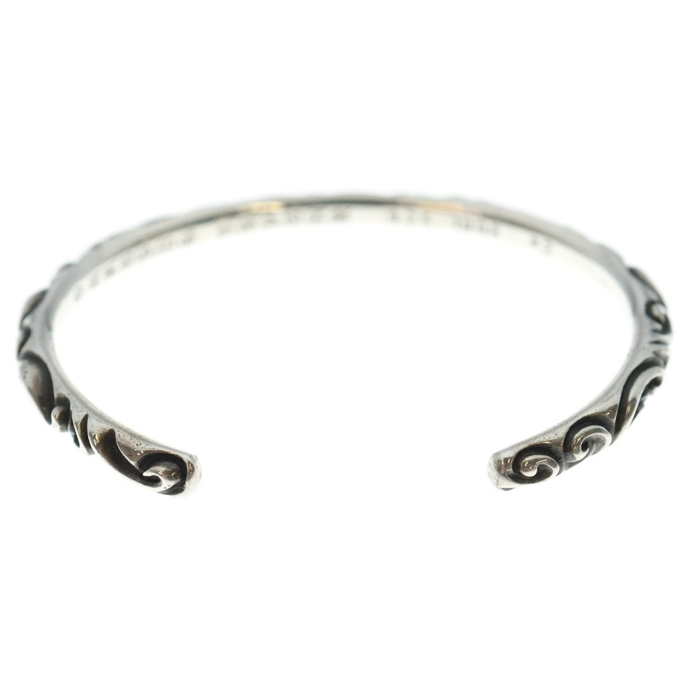 CHROME HEARTS(クロムハーツ) BANGLE SCROLL スクロールバンドバングル ブレスレット シルバー BCA127