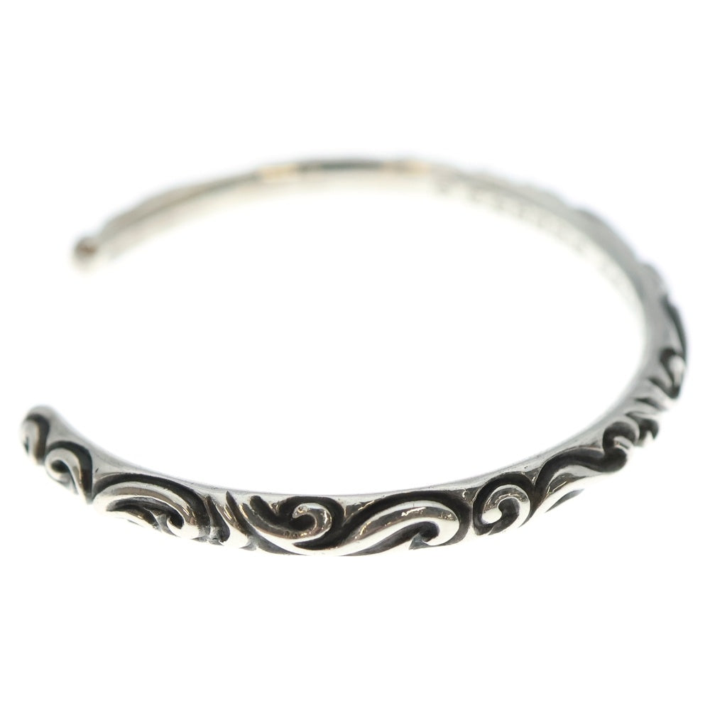 CHROME HEARTS(クロムハーツ) BANGLE SCROLL スクロールバンドバングル ブレスレット シルバー BCA127