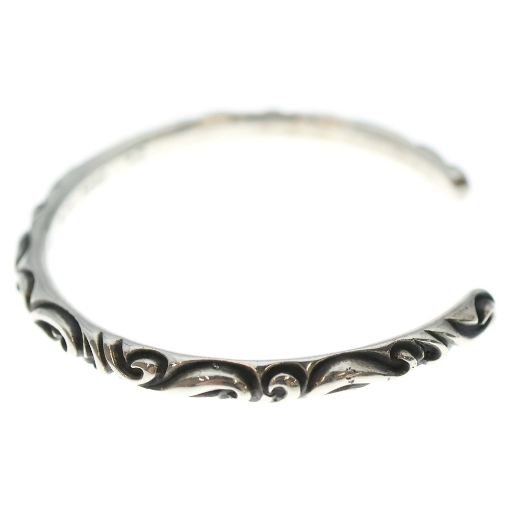 CHROME HEARTS(クロムハーツ) BANGLE SCROLL スクロールバンドバングル ブレスレット シルバー BCA127