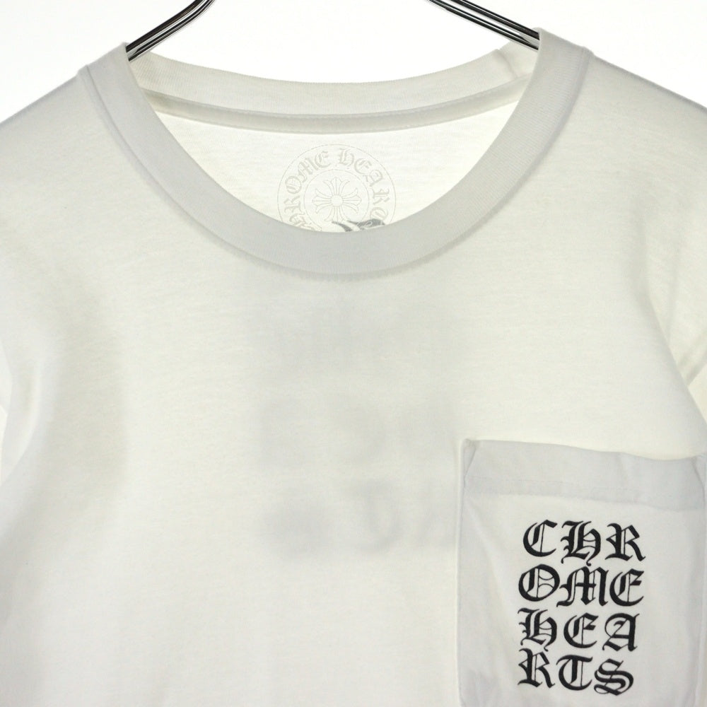 CHROME HEARTS(クロムハーツ) VERTICAL L/S バーティカル 長袖Tシャツ ロンT ブラック